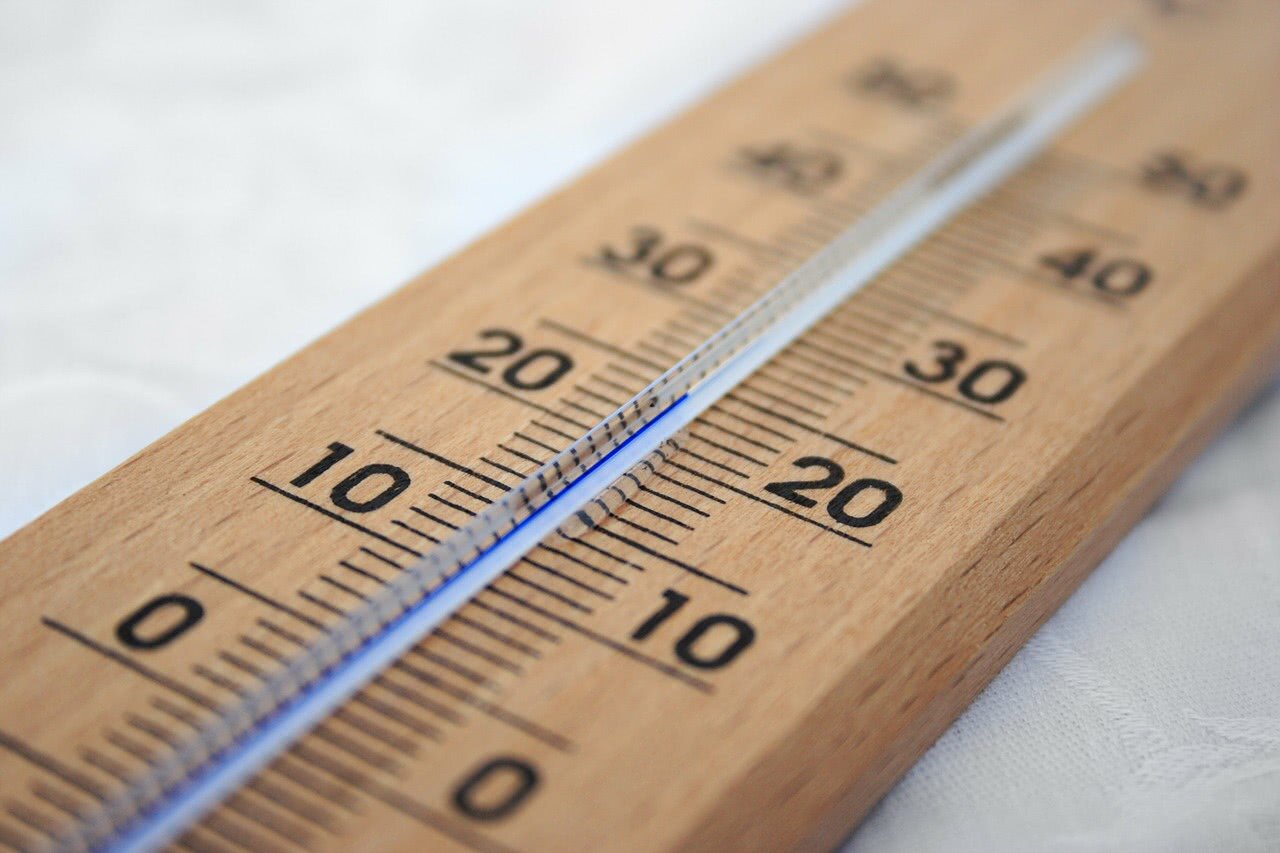 Thermometer mit Skala